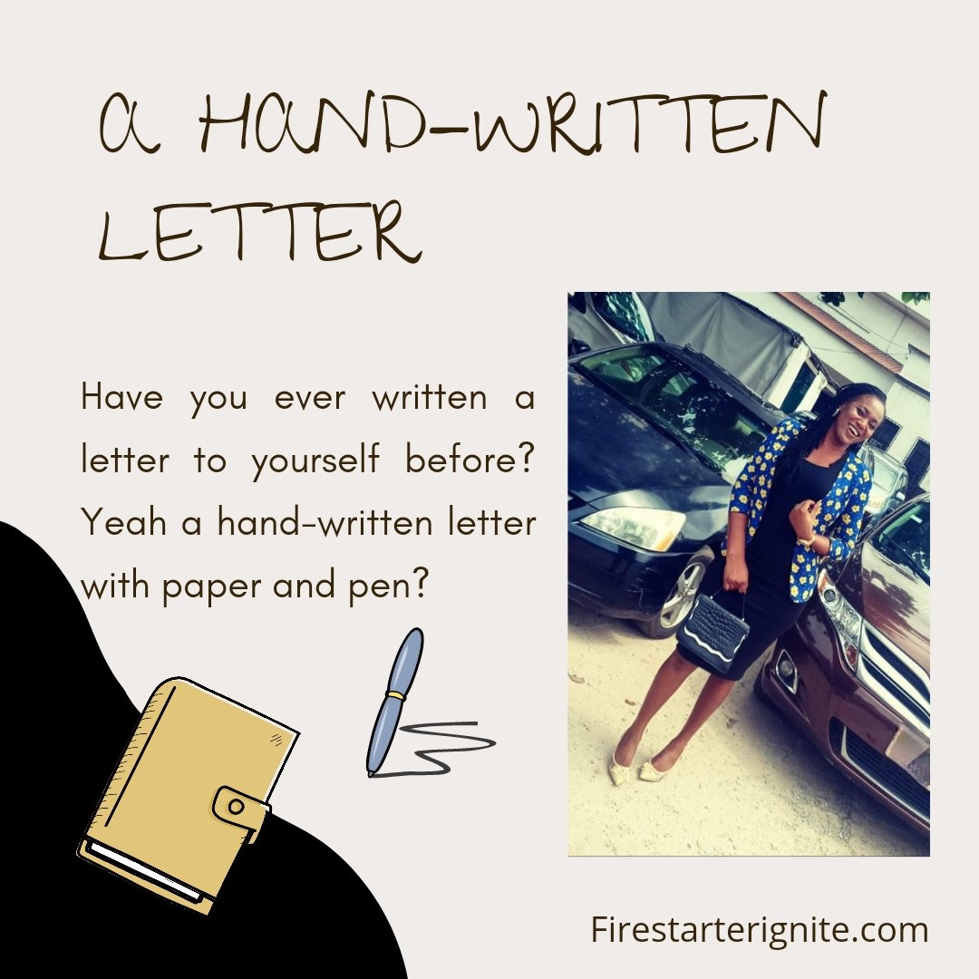 handwritten letter