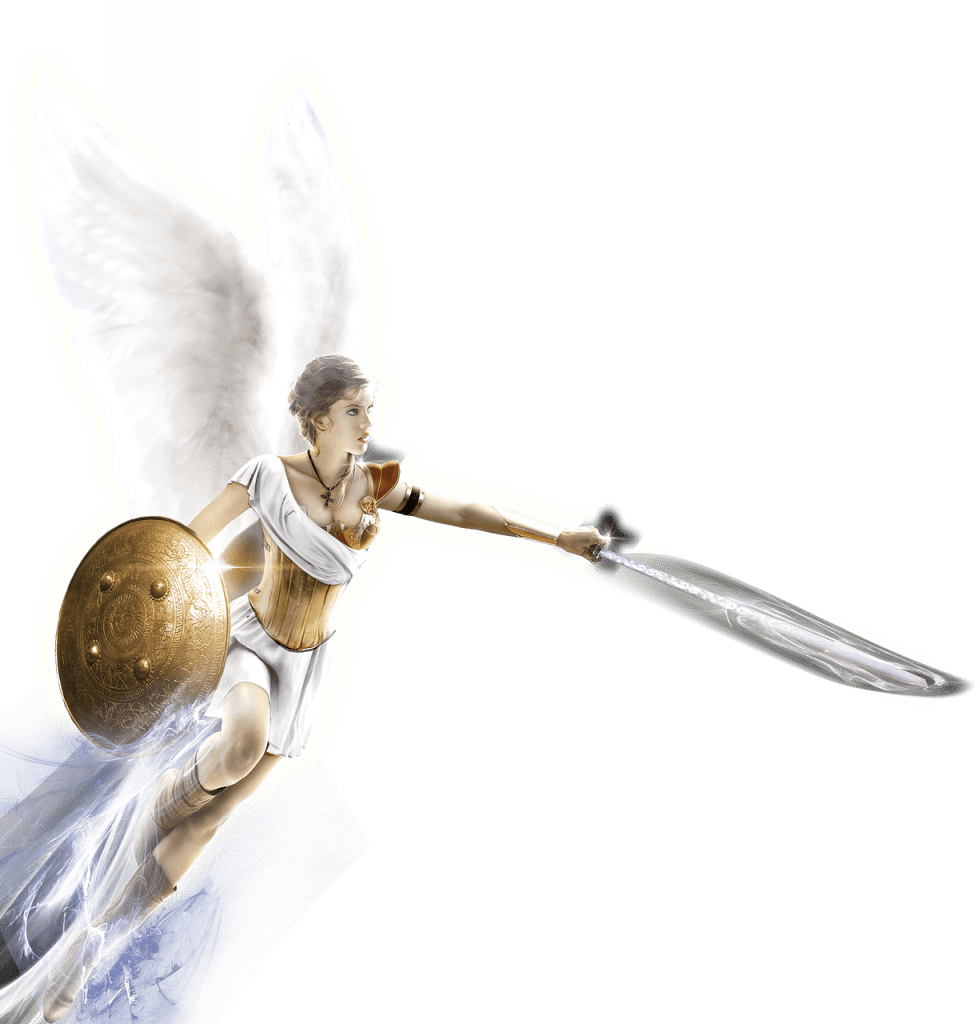 angel, sword, coat of arms-2424196.jpg