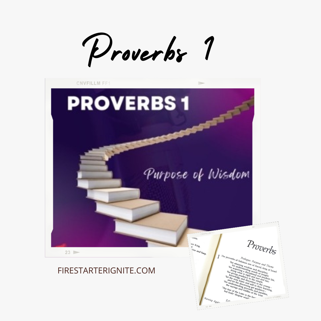 PROVERBS 1