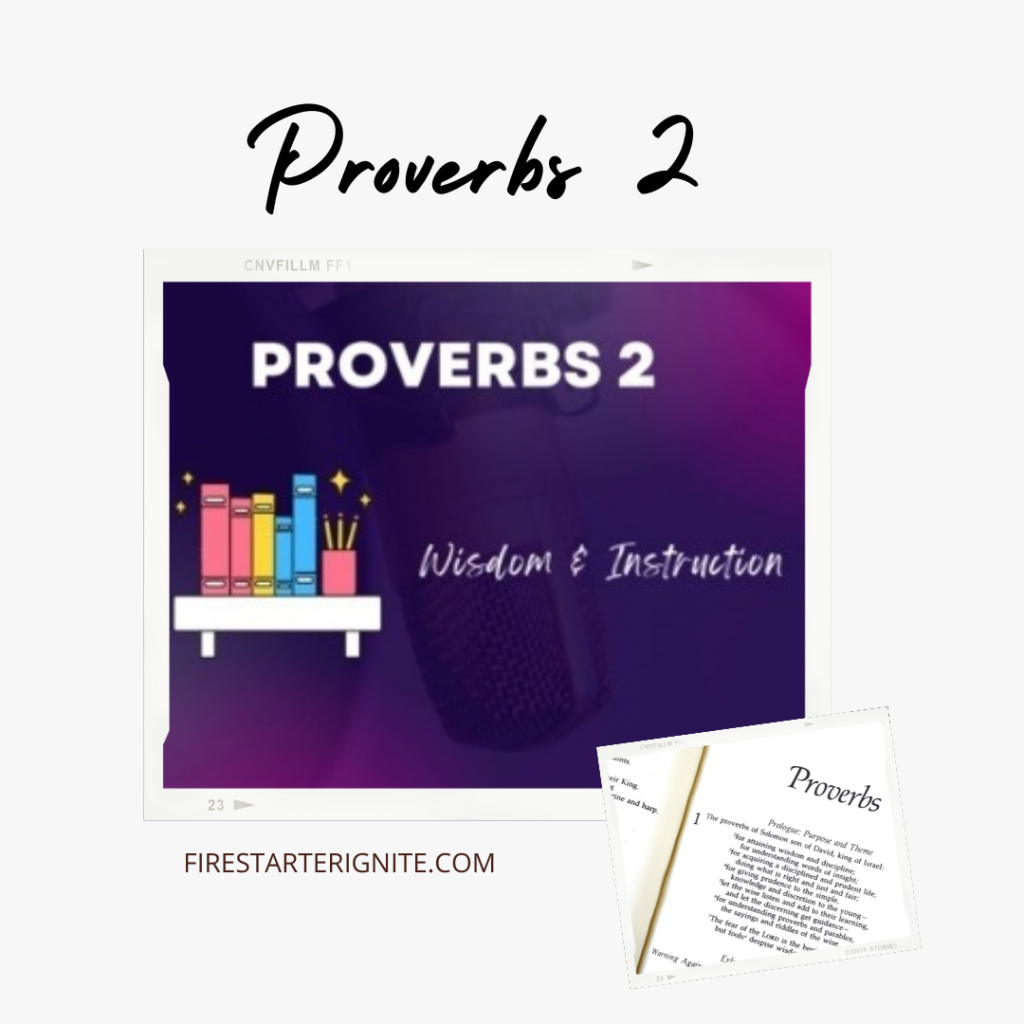 Proverbs 2 | Wisdom & Instruction