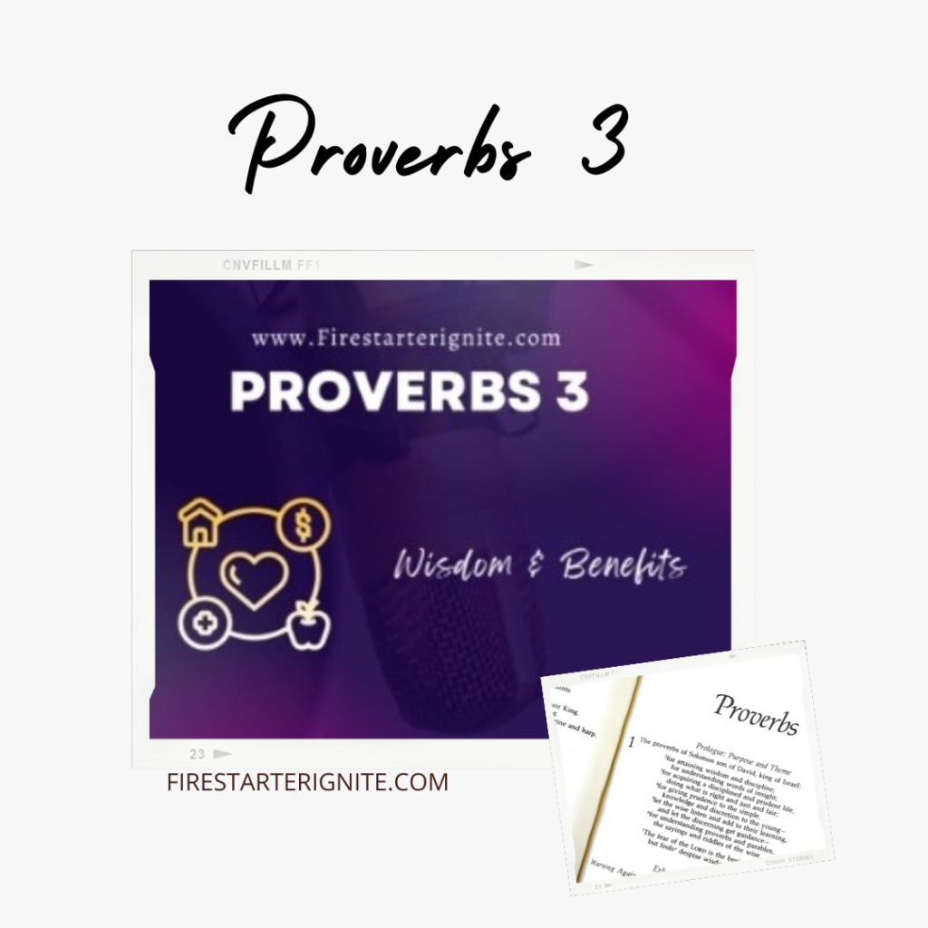 PROVERBS 3