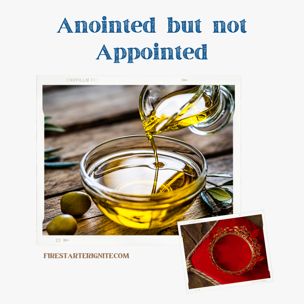 Anointed but not Appointed?